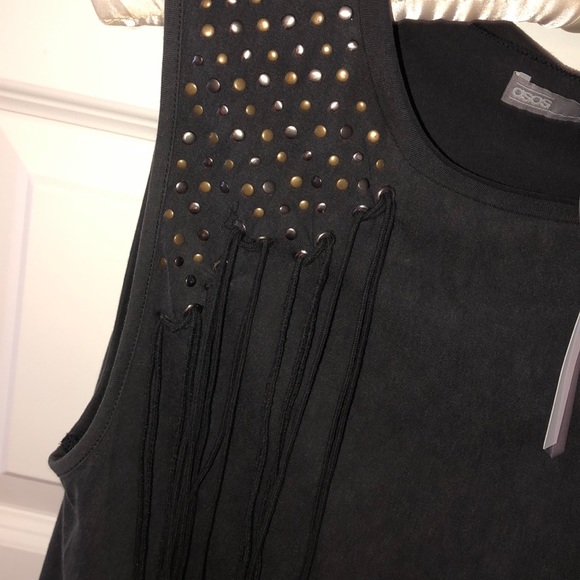 ASOS Tassel Embellished Blouse - Picture 4 of 8